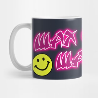 wax on wax off logo 1 Mug